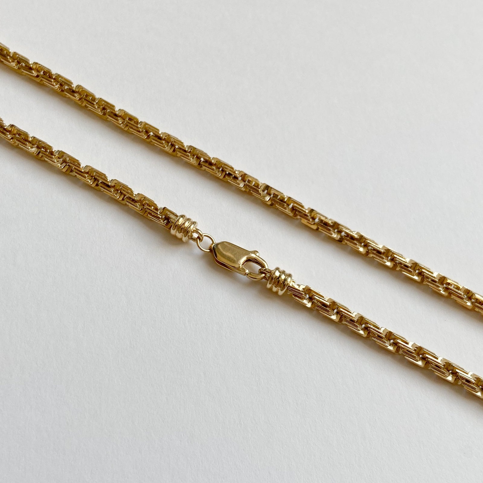 Vintage gold rope chain cheap