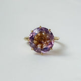 French Amethyst Cocktail Ring