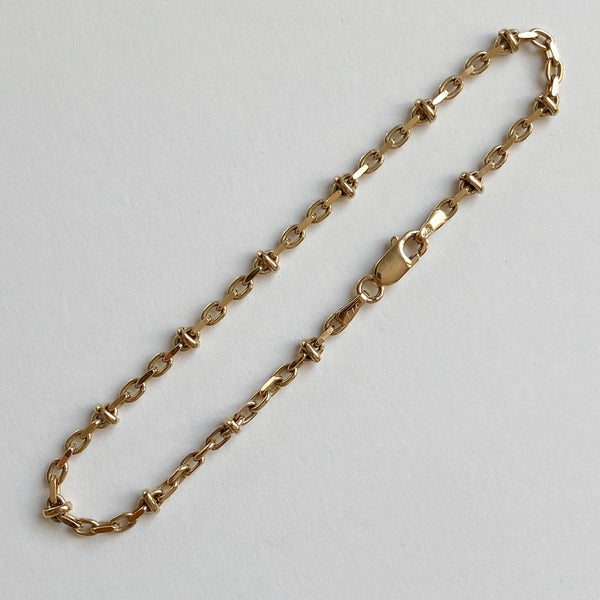 Vintage Fancy Link Bracelet