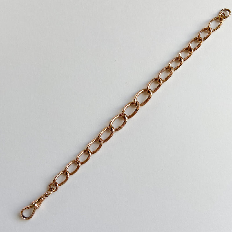 Statement Antique Rose Gold Bracelet Ivy Nixon