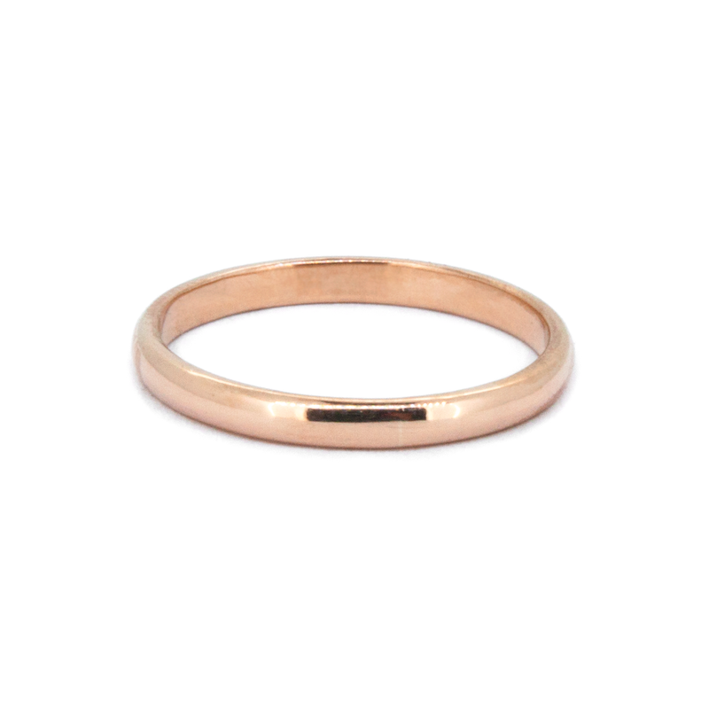 Traditional Wedding Ring - 3mm Matte Finish