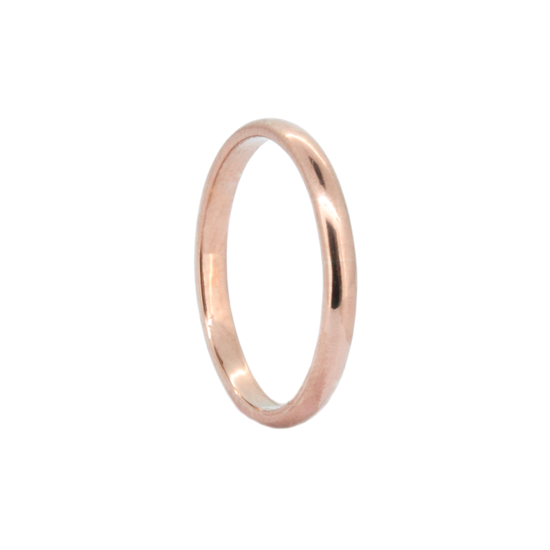 Traditional Wedding Ring - 3mm Matte Finish