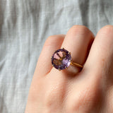 French Amethyst Cocktail Ring