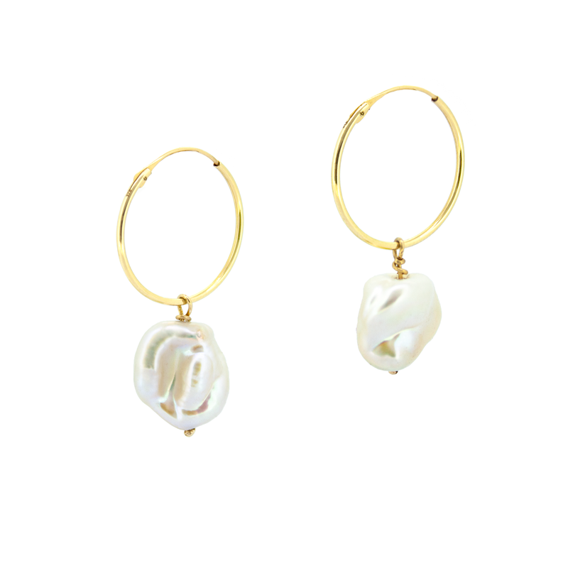 Grace Baroque Pearl Earrings