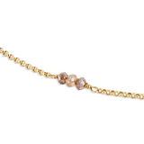 Champagne Diamond Grace Necklace