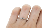 The Champagne Aurora Ring