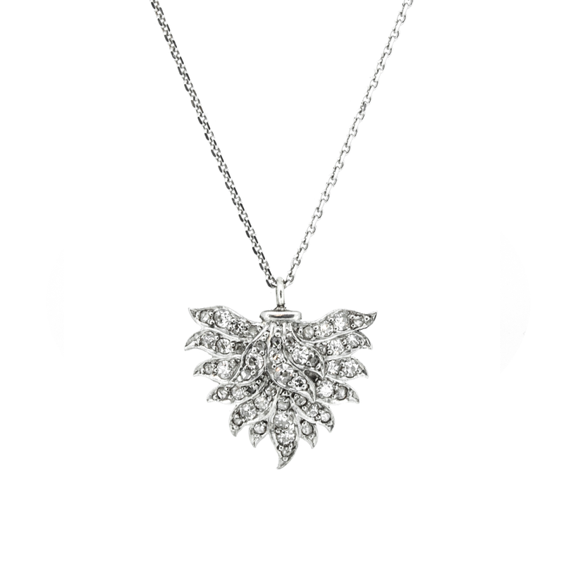 The Deco Plume Necklace