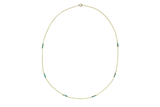 Natural Turquoise Grace Necklace - 9ct Gold