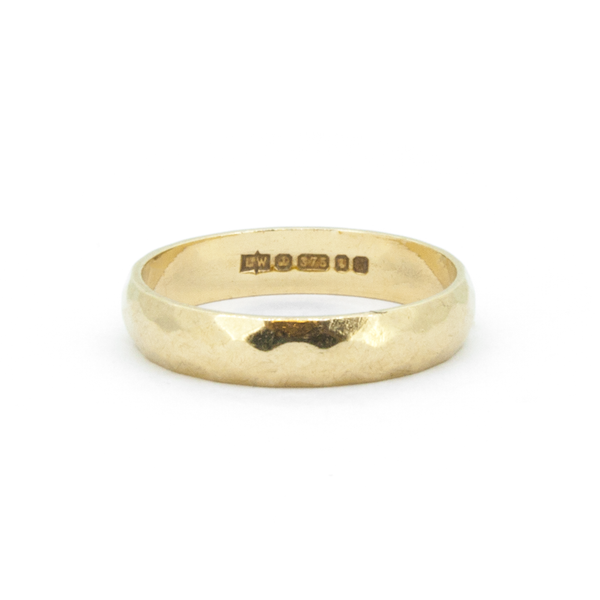 Vintage Facet Wedding Ring