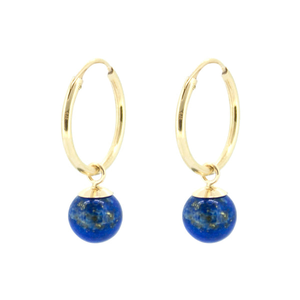 Grace Lapis Earrings