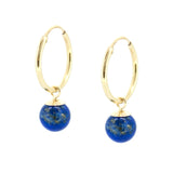 Grace Lapis Earrings