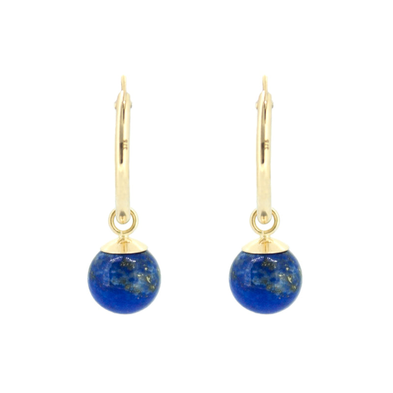 Grace Lapis Earrings