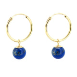 Grace Lapis Earrings