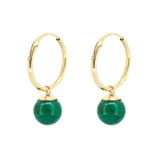 Grace Malachite Earrings