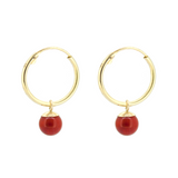 Grace Cornelian Earrings