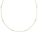 Grey Pearl Grace Necklace - 9ct Gold