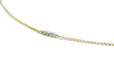 Grey Pearl Grace Bracelet - 9ct Gold