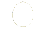 Grey Pearl Grace Necklace - 9ct Gold