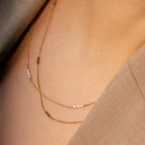 Champagne Diamond Grace Necklace