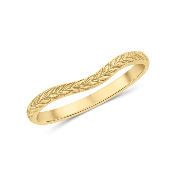 Wreath Curve Ring