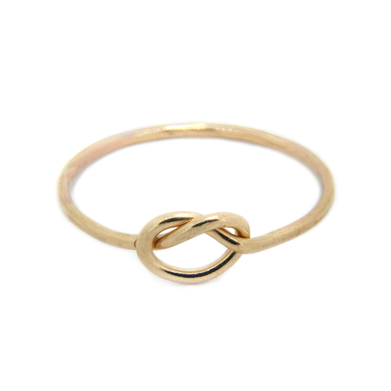 9ct Gold Love Knot Ring