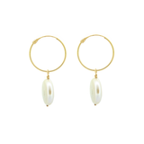 Grace Lunar Pearl Earrings