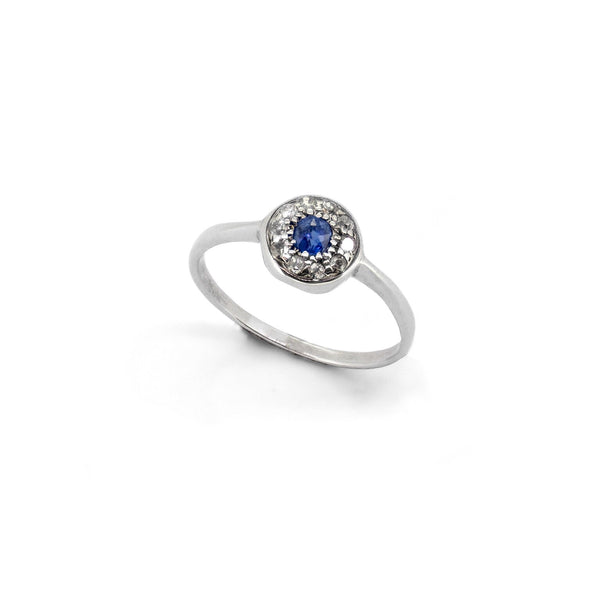 Dainty Halo Ring