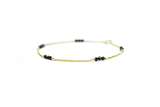 Onyx Grace Bracelet - 9ct Gold