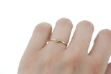 Petite Salt & Pepper Diamond Ring