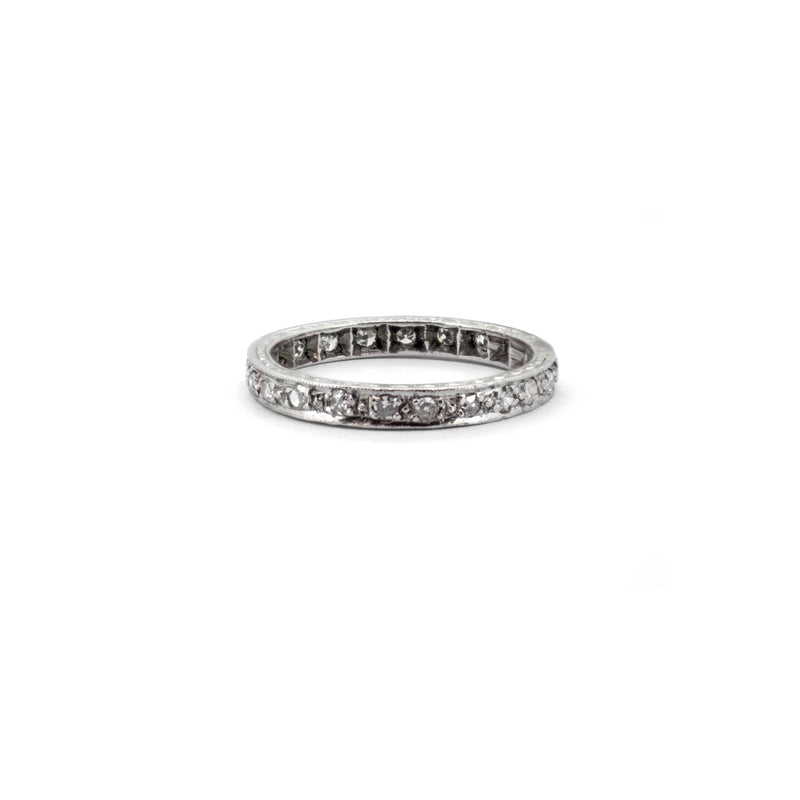 Deco Diamond Eternity Ring