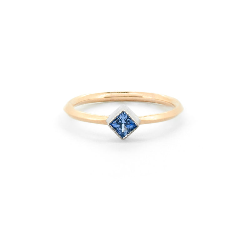 Sapphire Atlas Ring