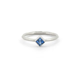 Sapphire Atlas Ring