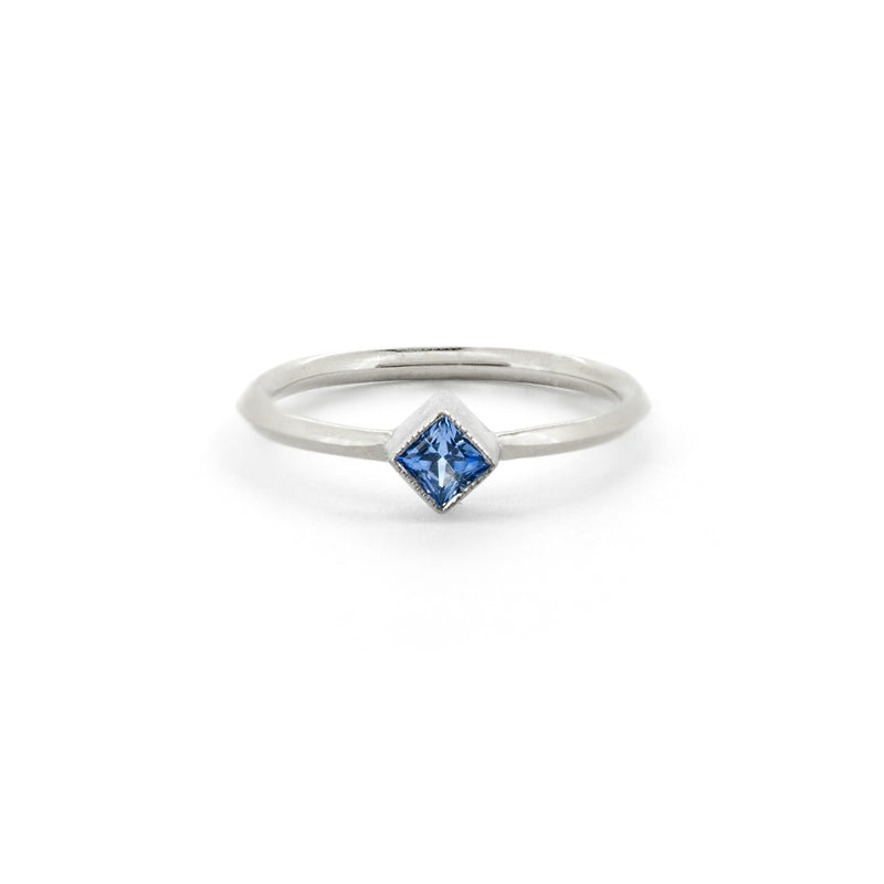Sapphire Atlas Ring