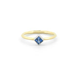 Sapphire Atlas Ring
