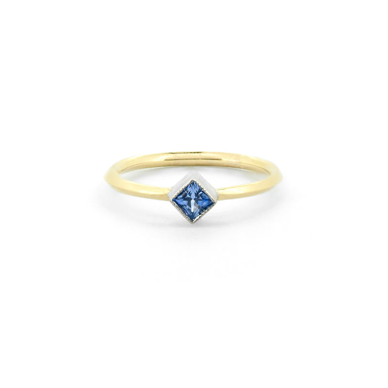 Sapphire Atlas Ring