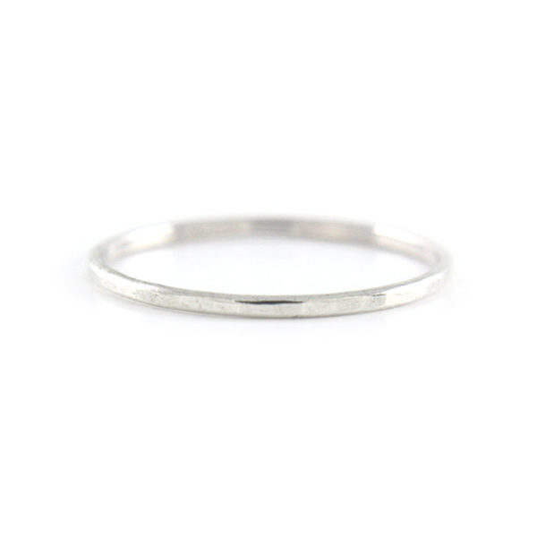 Sterling Silver Skinny Stacking Ring