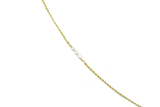 White Pearl Grace Necklace - 9ct Gold